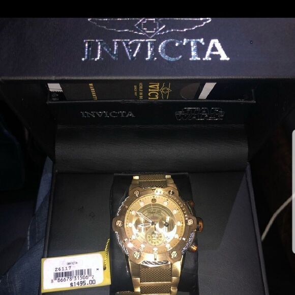 Invicta Authentic limited edition star wars watch